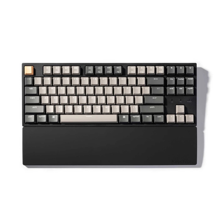 Suport pentru incheietura mainii Keychron Silicon Palm Rest, compatibil tastaturi K8 / K8 Pro / C1 / C1 Pro