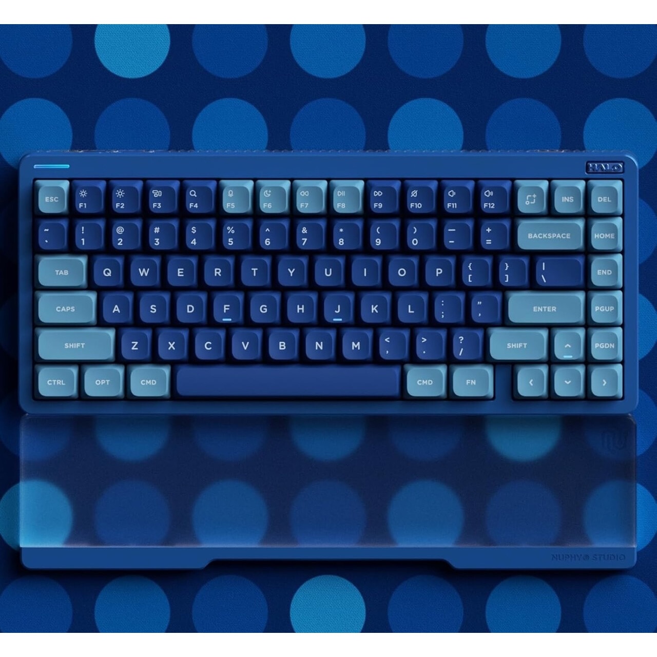 Tastatura Mecanica Wireless Nuphy Halo75 V2, Hot-Swappable, 2.4GHz
