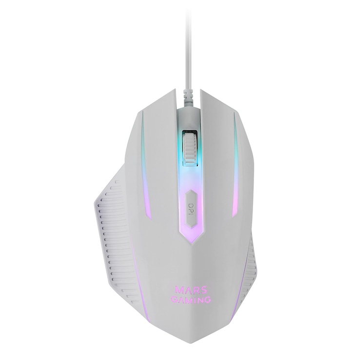 Tastatura Mars Gaming MCP124WES Alb