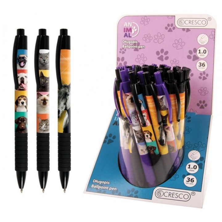 Set 36 Pixuri Cresco Animals, 141x176 mm