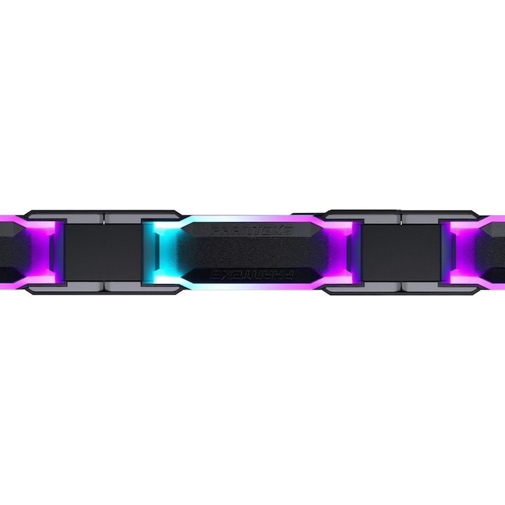 Ventilátor / radiátor Phanteks D30-120 Reverse RGB PWM 120mm Három ventilátorcsomag fekete