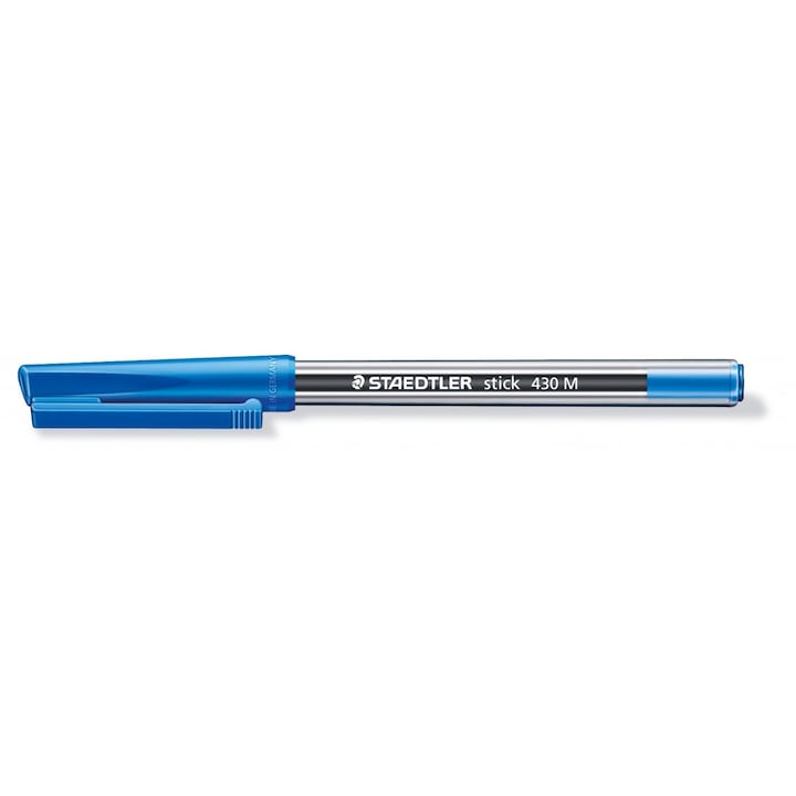 Химикалка Staedtler Stick 430 М,опаковка от 50 броя,синя
