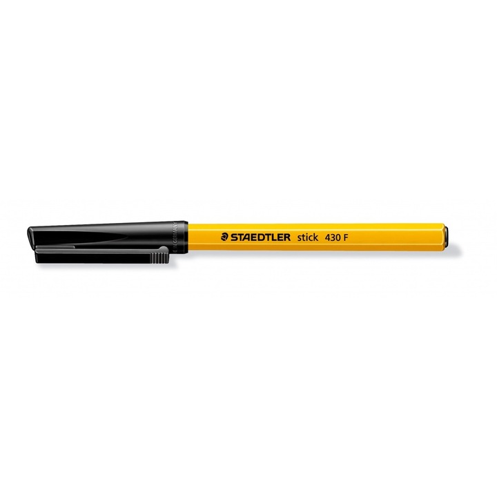 Химикалка Staedtler Stick 430 F,опаковка от 50 броя, черна