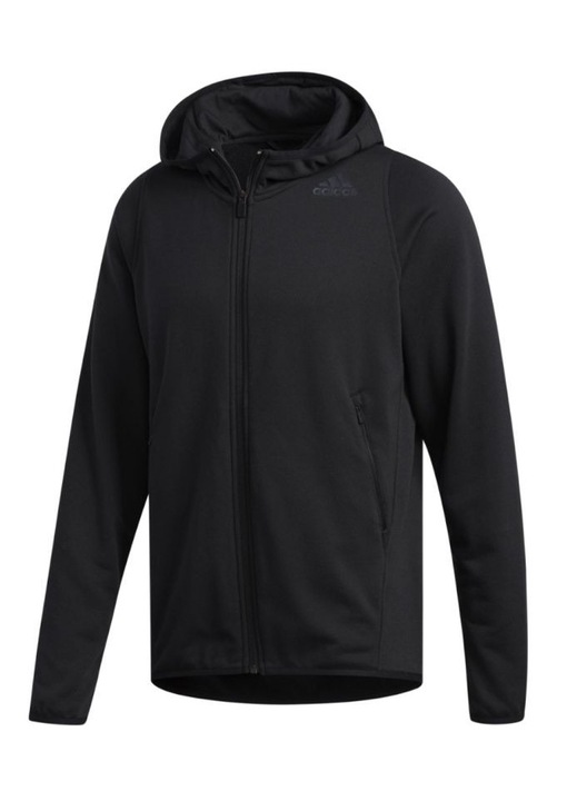 Hanorac barbati, adidas, Poliester/Viscoza, Negru, S INTL