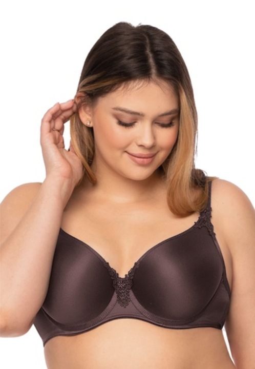 Melltartó, Anita, poliamid/poliészter/pamut, barna, Barna