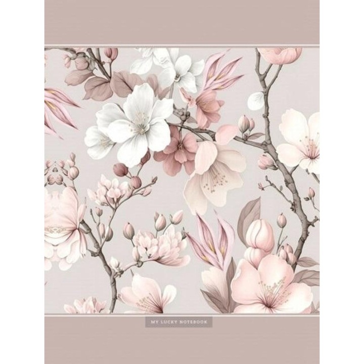 Caiet, Fresh, Carton/Hartie, Cu model, Multicolor, 206x152 mm