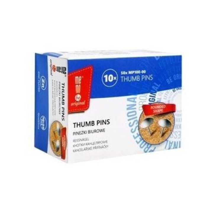 Комплект пиончета, MemoBe, Метал, Сребрист, 72x98mm