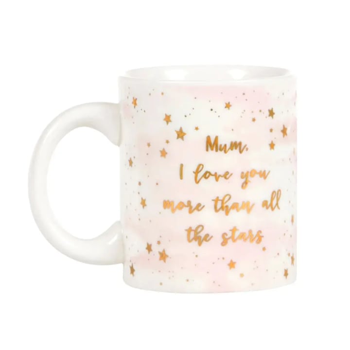 Cana Sass & Belle, "Mum I Love You More Than all the stars", sticla, alb/roz, 400 ml