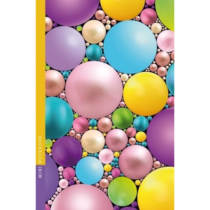 Caiet Fresh, 64 file, floral, multicolor, 105x165 mm