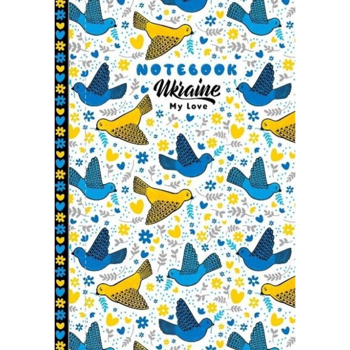 Caiet 64 file, Fresh, Carton/Hartie, Cu model, Multicolor