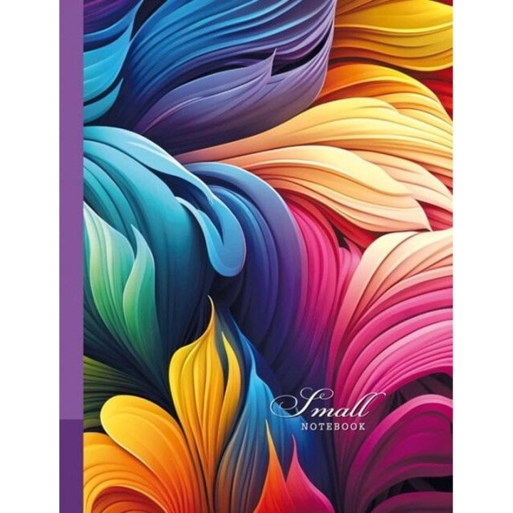 Caiet Fresh, 64 file, floral, multicolor, 128x165mm