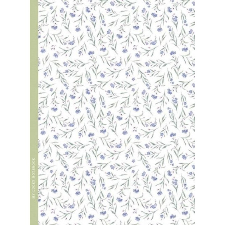 Füzet, Fresh, Karton/Papír, Mintás, Többszínű, 145x197 mm