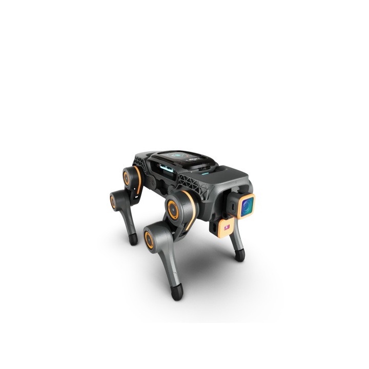 Kit Roboti, UBTECH, UGOT, 7 module, asamblare rapida, Gri grafit, 45x30.5x36cm