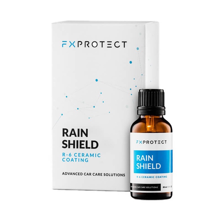 Solutie hidrofoba FX PROTECT RAIN SHIELD Z-1, pentru geamuri auto, 30ml