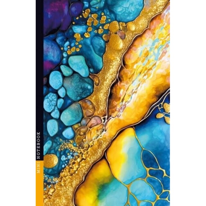 Caiet Fresh, 64 file, floral, multicolor, 105x165mm
