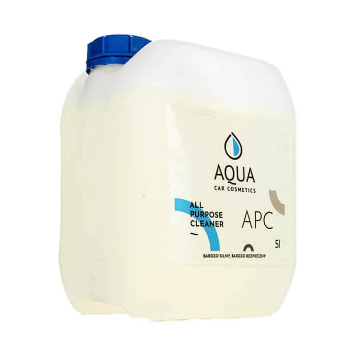 AQUA APC SOUR 5L - savas univerzális tisztítószer, 5L, autófelületek tisztítására