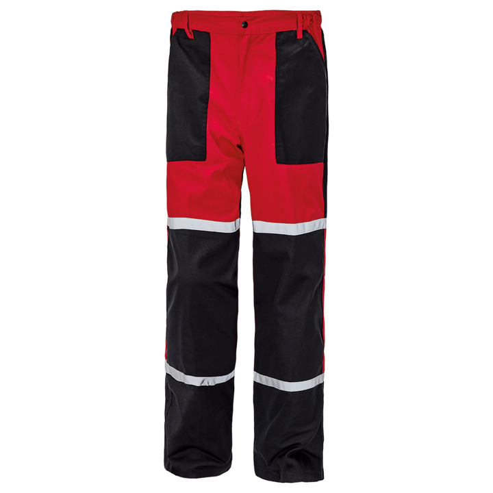 Pantaloni de lucru Cerva Tayra, rosii, 60