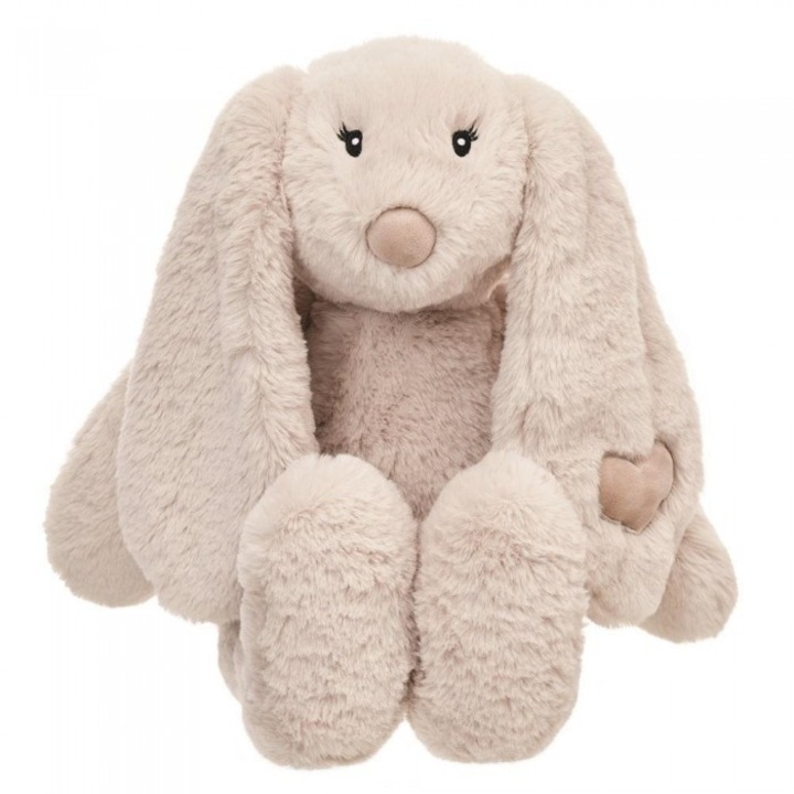 Iepuras de plus Beppe Missimo, bej, 34cm