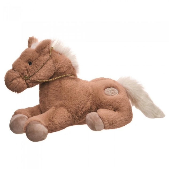 Jucarie de plus Beppe, cal, maro, 30cm