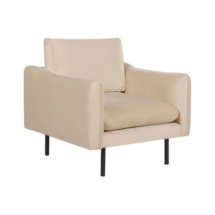 Bársony Fotel Bézs Vinterbro