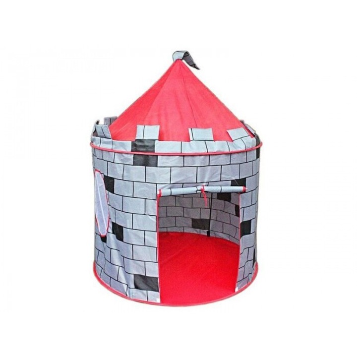 Шатра за деца Castle Tower, Adar, 125x110cm, с покривало, многоцветна