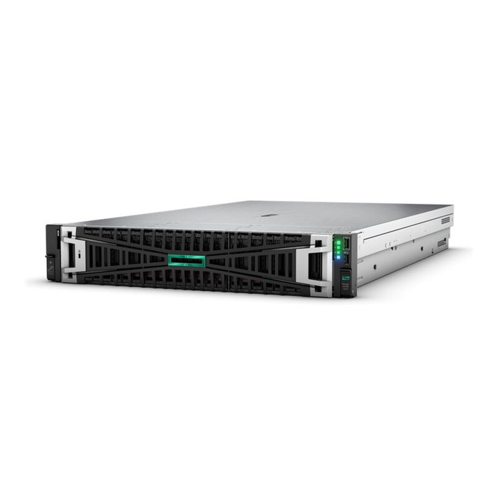Сървър HPE ProLiant DL380 Gen11, Rack 2U, Intel Xeon Silver 4514Y 16 C / 32 T, 2.0 GHz - 3.4 GHz, 30 MB кеш, 150 W, 64 GB DDR5 ECC, 8 x SFF, 2 x 1000 W, Без операционна система