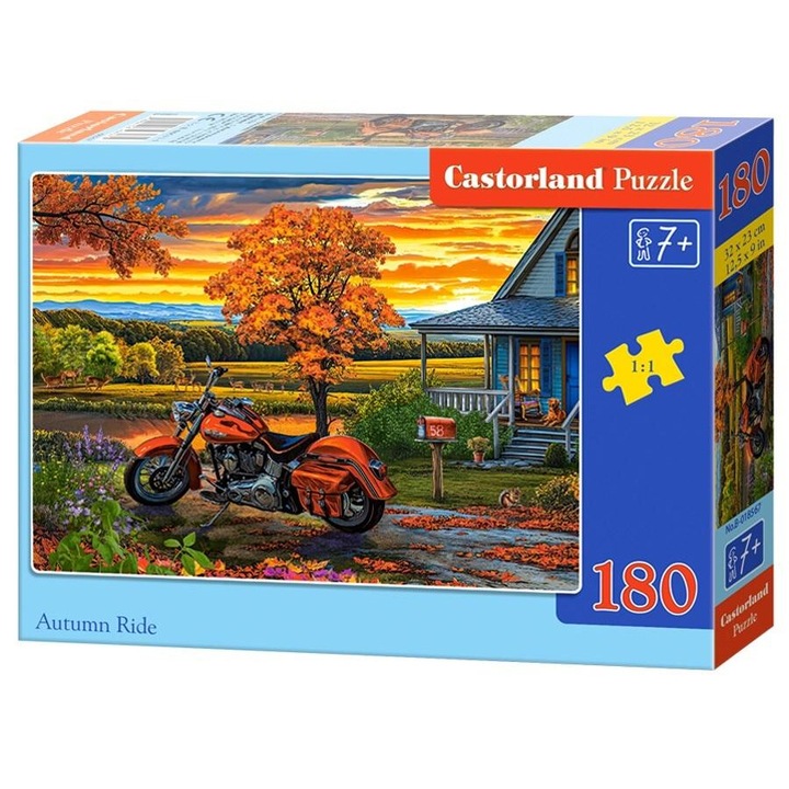 Castorland 180 db-os puzzle - Őszi utak (B-018567)