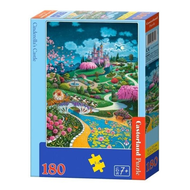 Castorland 180 db-os puzzle - Hamupipőke kastélya (B-018543)