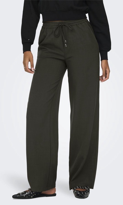 Női nadrág, Csak, Poliészter, Sötétszürke, Sötétszürke