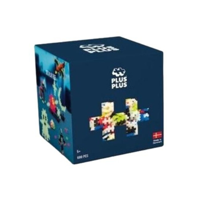 Комплект тухлички Plus-Plus, 600 части, 5+, 115x120 мм