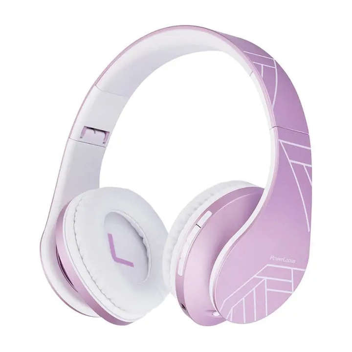 Casti audio fara fir pentru fete GoGEN HBTM 32P, Bluetooth 4,2, volum limitat, microfon