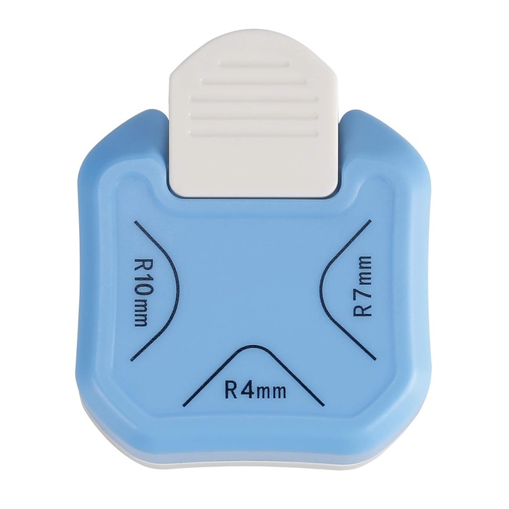 Perforator colturi 3 in 1 Enforose, 4mm 7mm 10mm, lama din otel inoxidabil, portabil