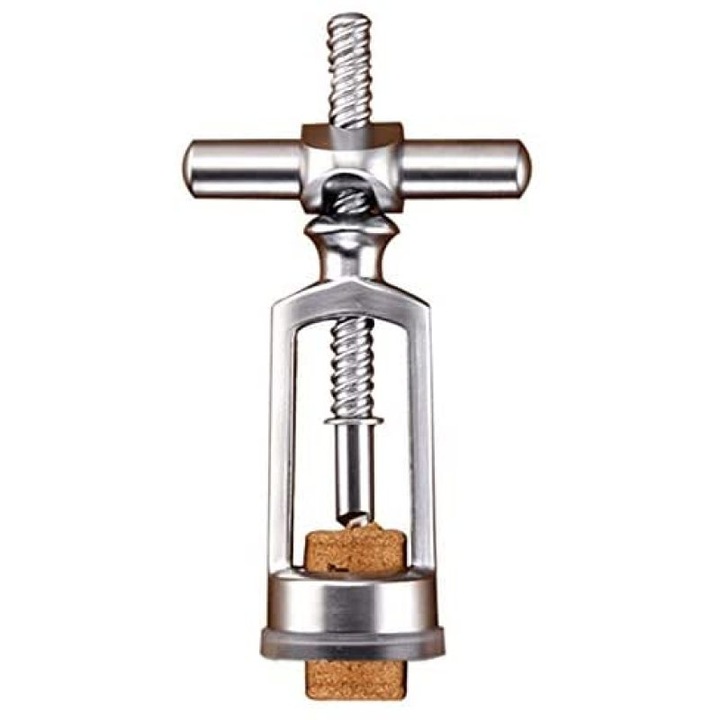 Deschizator de vin cu design creativ, instrument de bar ideal cadou pentru orice ocazie, caracteristici rezistente la apa asigura durabilitate, functionalitate automata ofera o functionare fara efort, stilul retro clasic completeaza orice setare