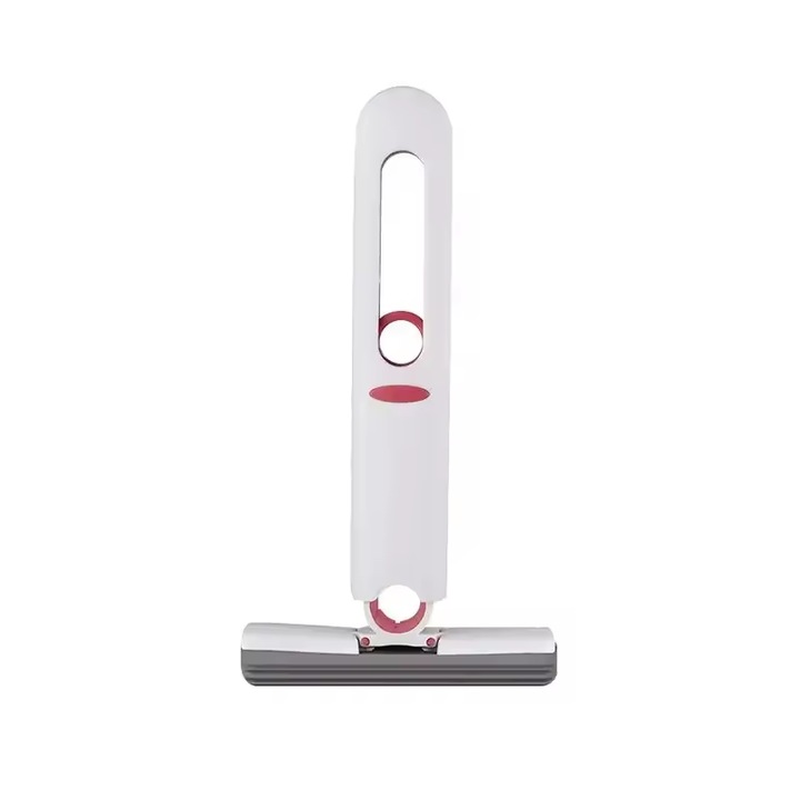 Mop portabil mini, unghi reglabil, usor, ABS + Burete, 29.5x15.5cm