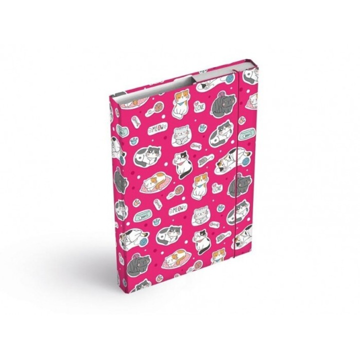 Mapa cu elastic, MFP, A4, 323x243mm, multicolor