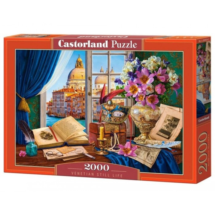 Castorland - Puzzle Velencei csendélet, Olaszország - 2 000 darab