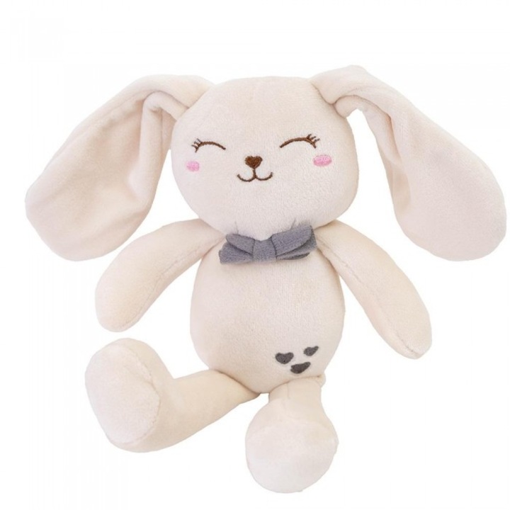 Iepuras de Plus, Askato, 25 cm, Lavabil