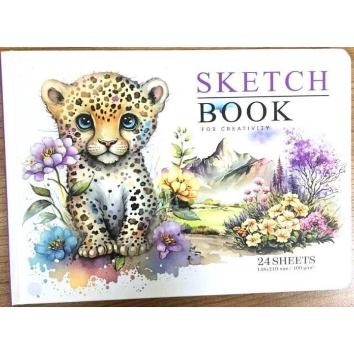 Bloc de desen Ateneum N9576, A5, 24 pagini, 100g/m2, 212x160 mm