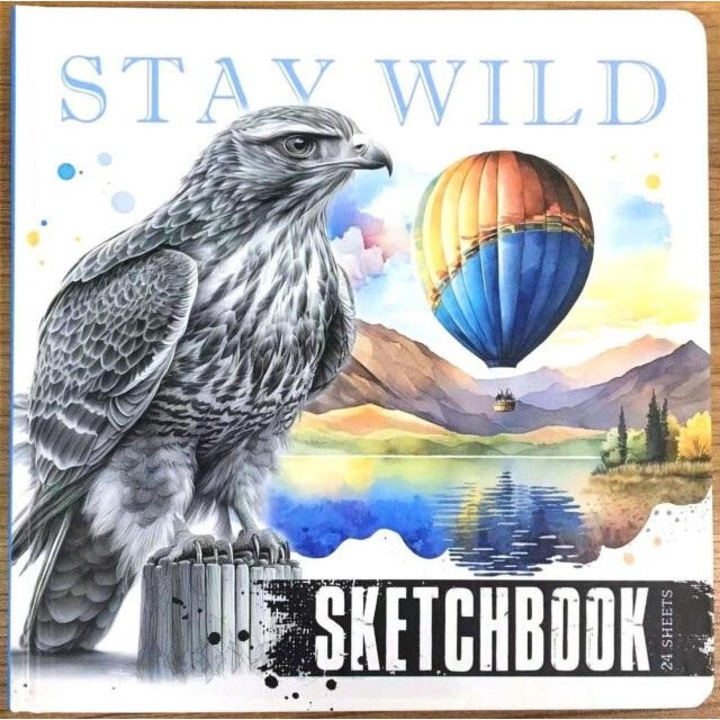 Bloc de desen Fresh Orzel, 24 pagini, 120g/m2, 208x202mm