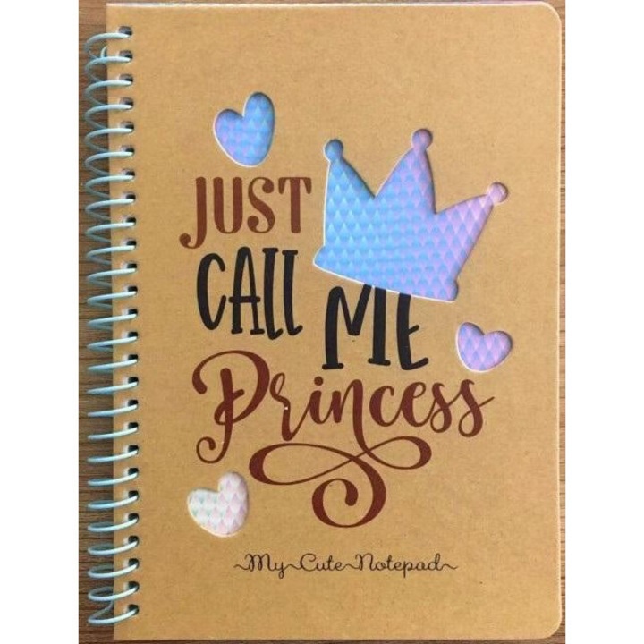 Caiet B6 Fresh, 80 file caroiate, kraft, 186x142mm