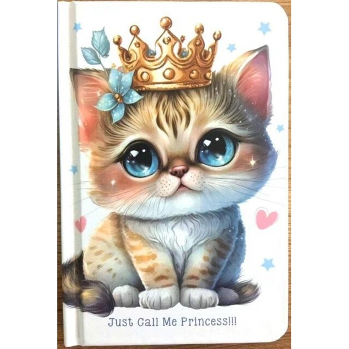 Notebook, Fresh, colectia Pisica incoronata, 64 file, 80g/m2, 146x105mm