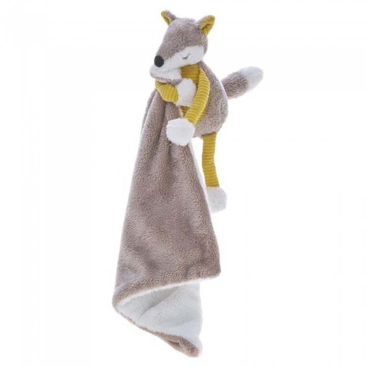 Играчка, Beppe, Lis Axel, бежово с мед, 28x28см