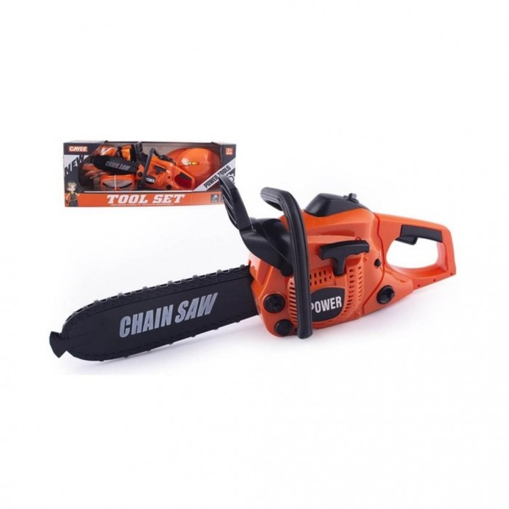 Játék láncfűrész, Lena, hangokkal, 40x15cm