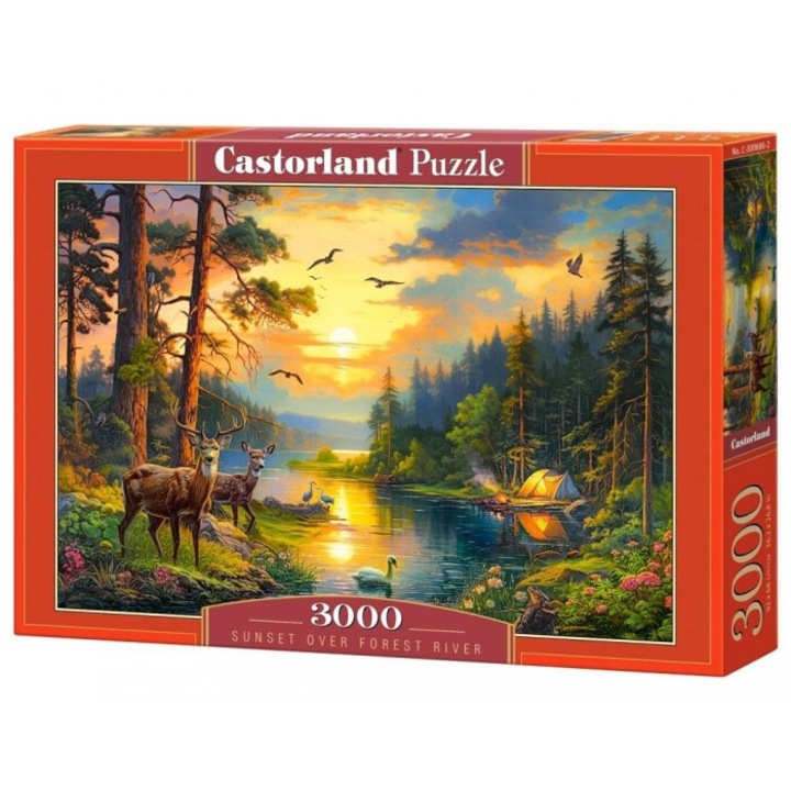 Пъзел, Castorland, 3000 части, 92x68 см