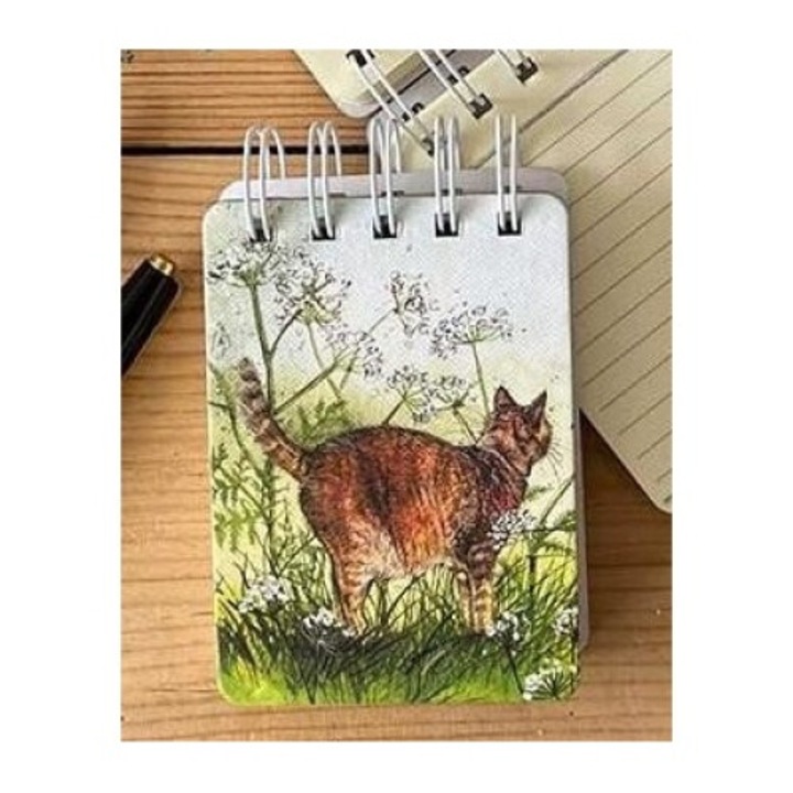 A7-es notebook Alex Clark SSN33, kemény borítós, 112 soros oldal, 92x127mm