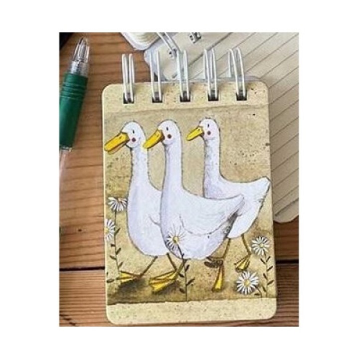 Alex Clark A7 füzet SSN45, kemény borító, műanyag zseb, 86x111 mm