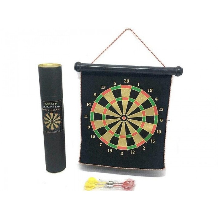 Магнитен комплект за дартс ADAR, 38 см, в тубус, за 3+ години