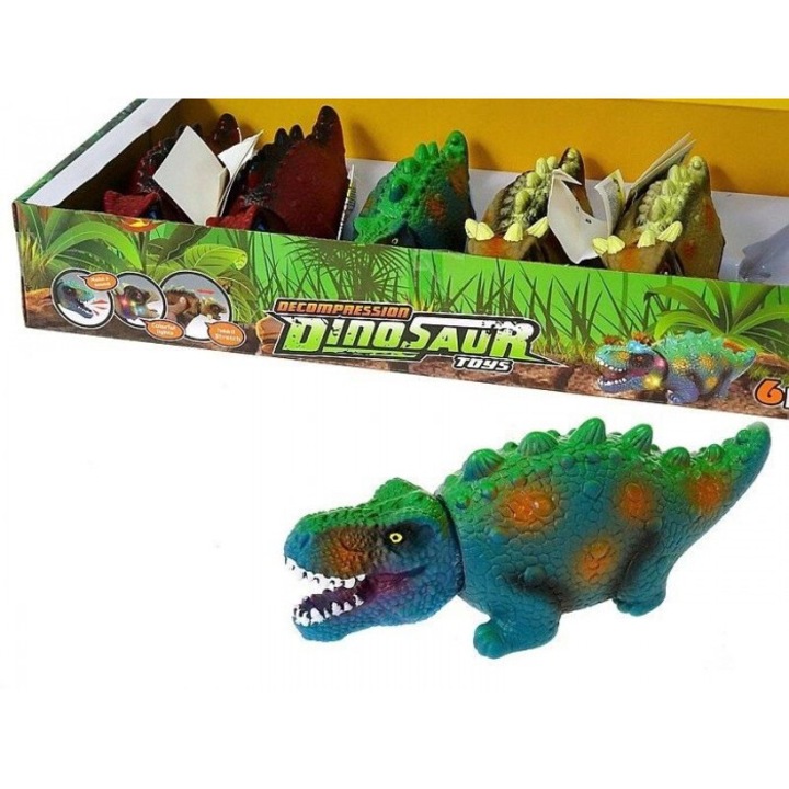Adar Oktatójáték, Csörgő Dinoszaurusz, Vegyes Modellek, 162x63mm