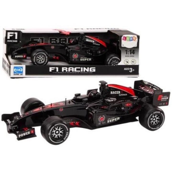 F1 Propulsion Car, LEANToys, светлинни и звукови ефекти, черен, 29x13x6cm