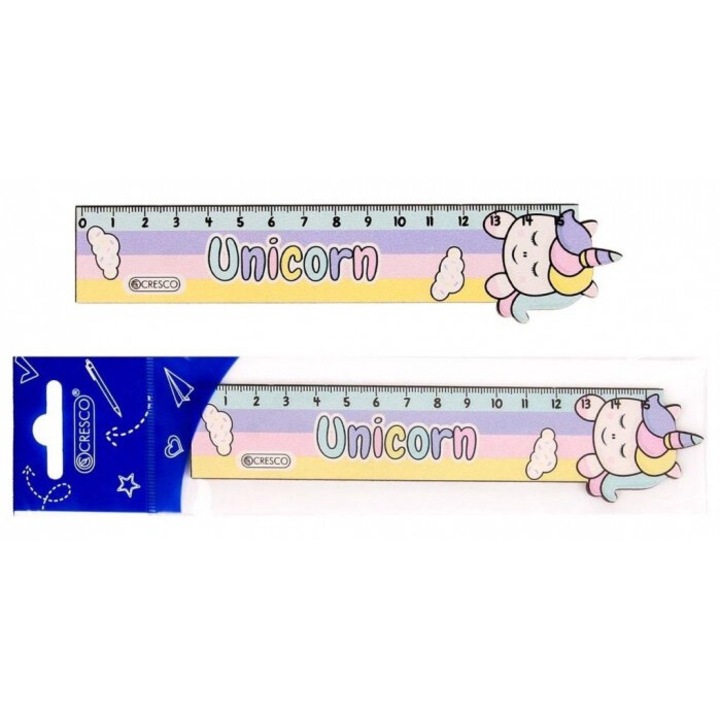 Rigla, Cresco, grafica unicorn, 230x58mm